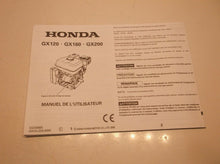 Honda GX120 - GX160 - GX200 Engine (German) JJ1