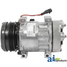 87802912 Compressor w/ Clutch Sanden Style Fits Ford