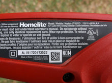 Homelite UT41113 13" 4 Amp Straight Electric String Trimmer