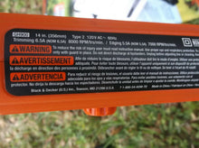 Black & Decker GH900 Corded Electric String Trimmer / Lawn Edger 14" 6.5 AMP