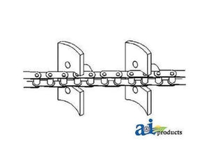 186221C1 Clean Grain Elev. Chain Fits Case IH Combine 1420 1620