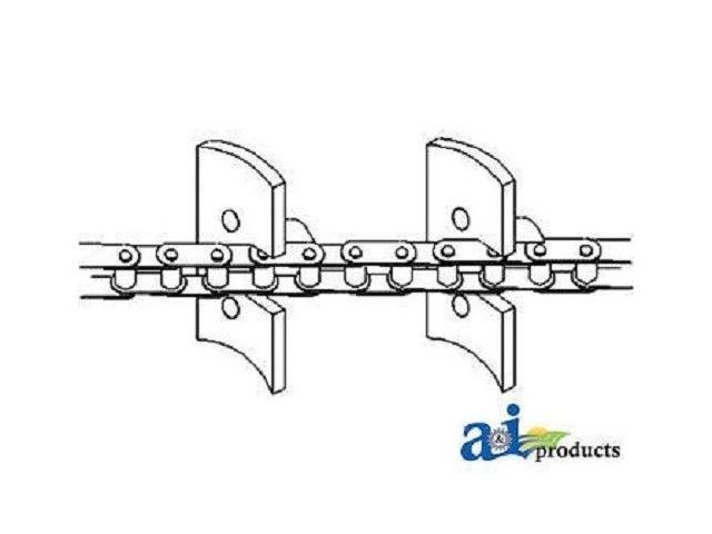 186221C1 Clean Grain Elev. Chain Fits Case IH Combine 1420 1620