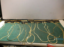 9 Rembrandt 24" Gold Tone Necklaces