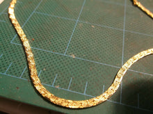 9 Rembrandt 24" Gold Tone Necklaces