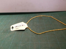 4 Finishing Touches 17" Gold Tone Costume Rope Necklaces