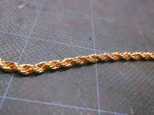 4 Finishing Touches 17" Gold Tone Costume Rope Necklaces