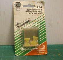 782-2241 Napa 20A Low Profile ATM Automotive Fuses - 5 Pack