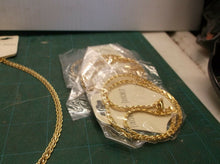 Finishing Touches 18" Gold Tone Costume Necklace (Package of 8)