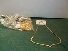 Simply Basic 18" Gold Tone **Costume** Necklace ( Package of 6)