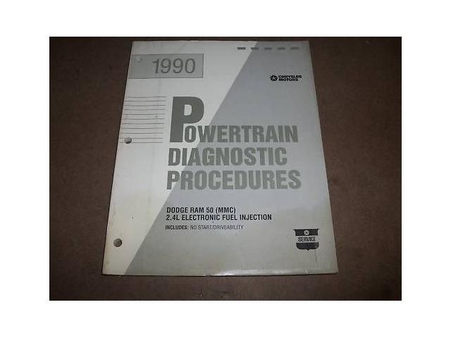 1990 Dodge Ram 50 Truck 2.4L EFI MMC Service Manual