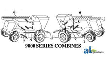 AH130425 Auger Shoe Grain Supply #9 Fits John Deere Combine
