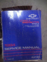 1994 Chevy Corsica Beretta Dealer Service Manual