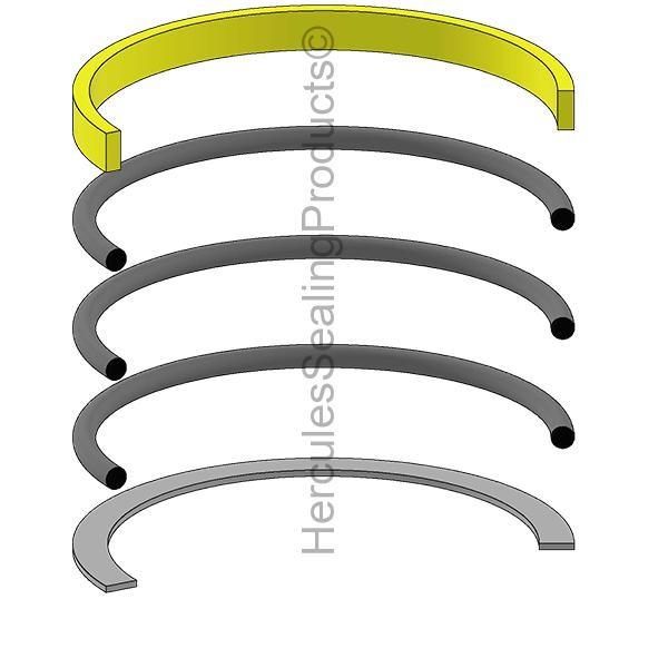 AH65915 Steering Cylinder Seal Kit Fits John Deere 762-762B