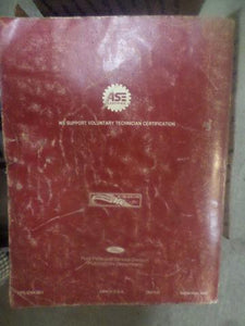 1989 Ford Tempo Topaz Electrical manual OEM