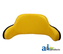 AL39816 Back Cushion Yellow Vinyl Fits John Deere
