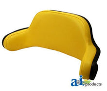 AL39816 Back Cushion Yellow Vinyl Fits John Deere