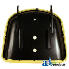 AL39823 Bottom Cushion Yellow Vinyl Fits John Deere
