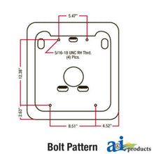 AM107759 Seat Fits John Deere