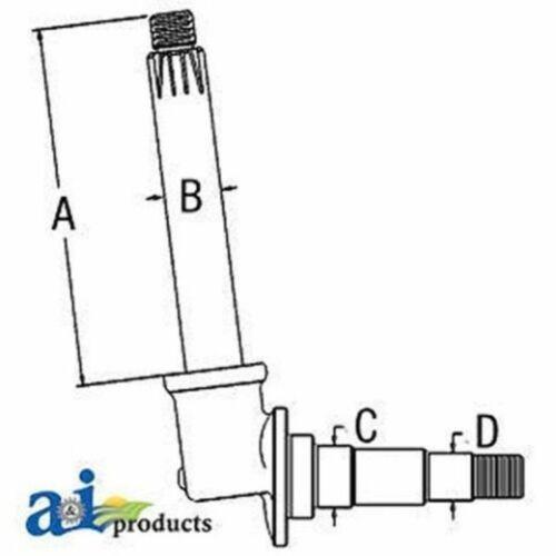 161387A Spindle Fits White/Oliver/Mpl Moline 2-4412 2-4413 2-4414 2-446 Super 55