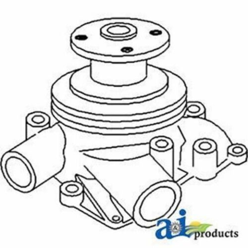 162095AS Water Pump w/ Pulley Fits White/Oliver/Mpl Moline 1750 1800 1850 1855