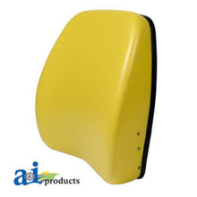 AR81168-6 Back Cushion Steel Yellow Vinyl Fits John Deere