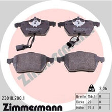 Premium front Brake Pads 23018.200.1 fit Audi A4 Volkswagen Passat