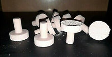 1" Coral Frag Plug RED 10 Pack Neptune's Garden Plugs Plates and Fixtures