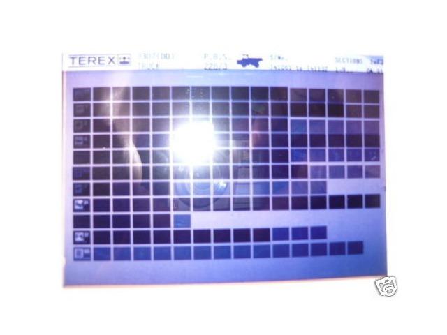 Terex Parts Manual 3307 (DD) Haul Truck Microfiche