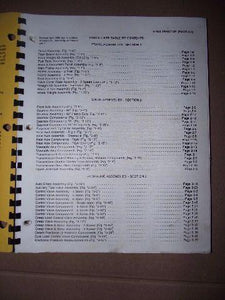 Vermeer V-450 Tractor Parts Lists Manual