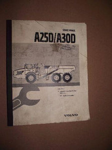 Volvo Articulated Haul Service Manual A25D/A30D