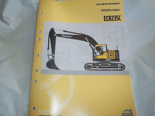 Volvo Excavator Operator's Manual For ECR235C