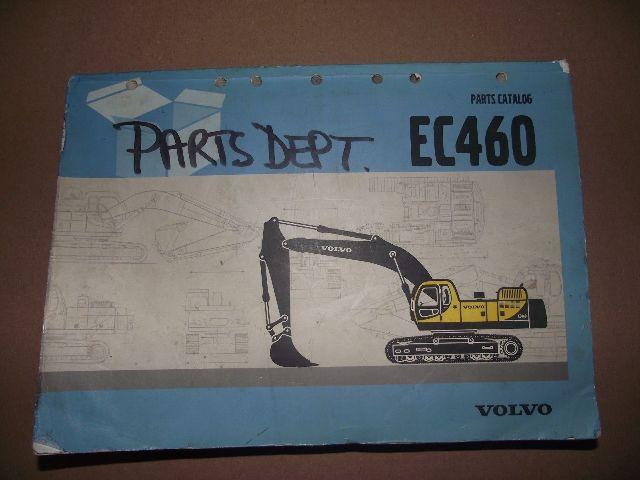 Volvo Excavator Parts Catalog For EC460