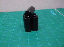 (5) Black Spacer 23 MM OD 10.6 MM ID 49.8MM Long For Chinese ATV Dirt Bike