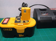 Ryobi P110 Charge Plus+ 18V Class 2 Battery Charger With NiCad Battery