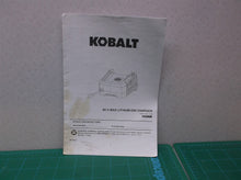 Kobalt KRC 30-06 80V MAX Lithium-Ion Charger Manual Only