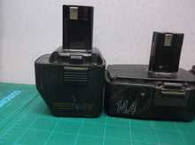 Lot Of 4 Craftsman Nicad Batteries For Cores Or Salvage 1-9.6V 1-14.4V 1-16.8V 1-18V
