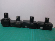 Lot Of 4 Craftsman Nicad Batteries For Cores Or Salvage 1-9.6V 1-14.4V 1-16.8V 1-18V