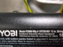 Ryobi OEM P2008 Cordless 18v 13" String Trimmer Power Head Tool Only EU19726d170217