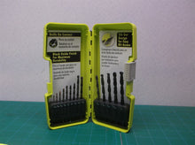 Ryobi 14 PCS Black Oxide Drill Bit Set 1/16" 5/64 3/32 7/64 1/8 9/64 5/32 11/64