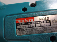 Makita Cordless Driver Drill 6095D 9.6V 3/8" Charger Case no Battery