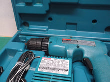 Makita Cordless Driver Drill 6095D 9.6V 3/8" Charger Case no Battery