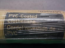 Outdoor 100' x 3/16" coated clothesline Blue Hawk 0349255 New