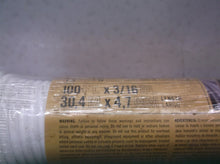 Outdoor 100' x 3/16" coated clothesline Blue Hawk 0349255 New