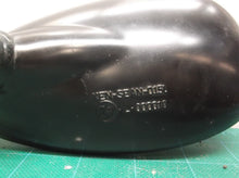 Ken Sean Matte Black Universal Mini Oval Mirror 10mm