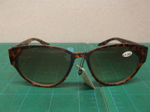JM New York sun glasses +1.00 leopard print dg2
