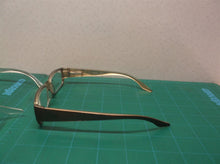 Lot of 2 JM New York reading glasses +3.00 navy blue & brown dg2