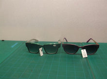 Lot of 2 JM New York reading bi-focal sunglasses +3.00 green & plum dg2