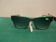 Lot of 2 JM New York reading bi-focal sunglasses +3.00 green & plum dg2