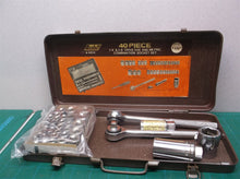 Ludell #4015 40 pieces missing 6" drive spinner handle SAE and metric socket set