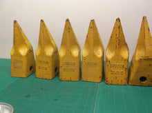 lot of 6 Excavator Bucket Tiger Rock Tooth Fits CAT J250 Series- 9w8259